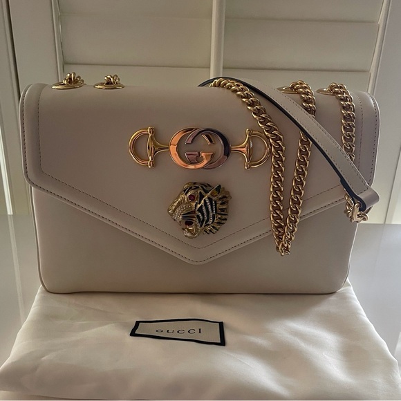 Gucci Rajah Medium Shoulder Bag - Picture 5 of 13